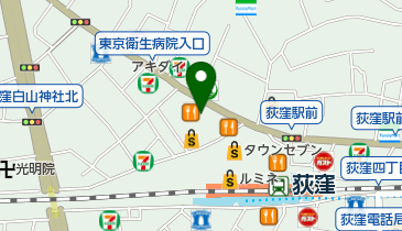 二葉 (上荻店)の地図画像