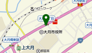 そば処 大和の地図画像