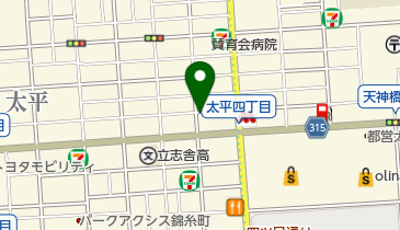 麺屋 りゅうの地図画像