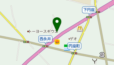 明神そばの地図画像