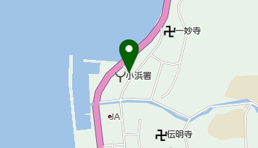 万福食堂の地図画像