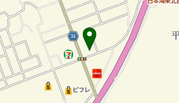 かねさん食堂の地図画像