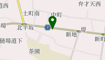 純手打ちそば こがねの地図画像