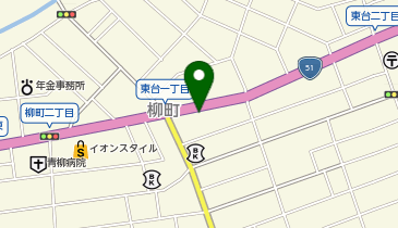 ともべ食堂の地図画像