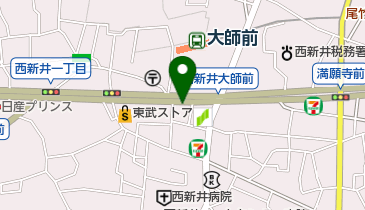 六紋亭の地図画像