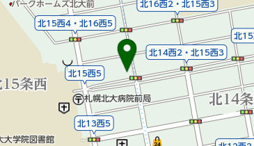 横濱家系ラーメン 家家家 (北大前店)の地図画像