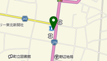 かつ亭の地図画像