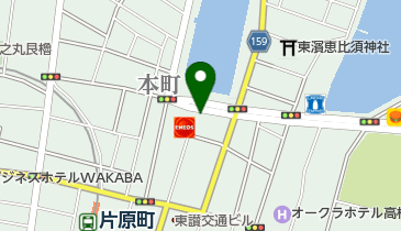 東方美食の地図画像