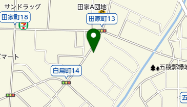 そば処 みのや (田家店)の地図画像