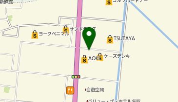 ゆで太郎 (名取バイパス店)の地図画像