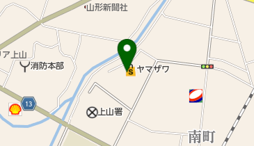 ひまわり (ヤマザワ上山店)の地図画像