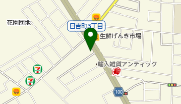 中華そば まんまるていの地図画像