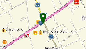 ラーメン あさひ川の地図画像