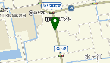 noodle studio くらくらの地図画像