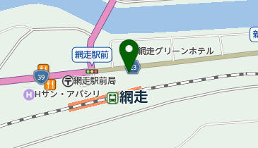 駅前浜長の地図画像