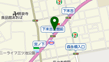 中華・定食 味楽の地図画像