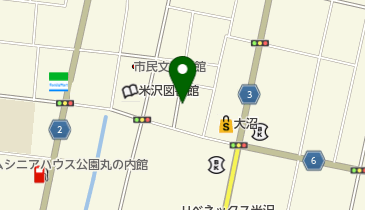 あじ菜の地図画像