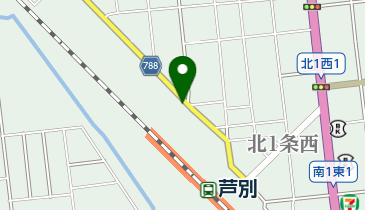 宝華飯店の地図画像