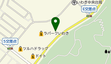 濃厚つけ麺 まる家 (中央台店)の地図画像