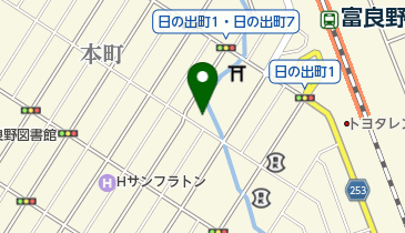 月虎の地図画像