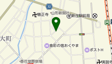 あじ山ラーメンの地図画像