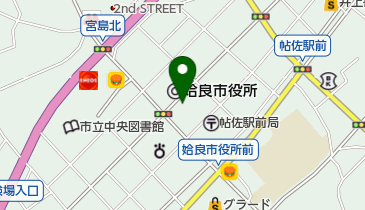 風流食堂の地図画像