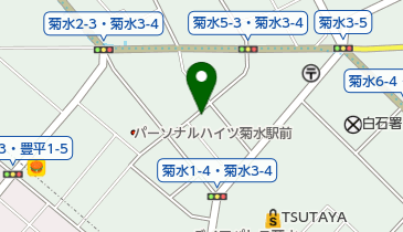 中華そば カリフォルニアの地図画像