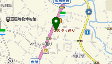 金の椅子の地図画像