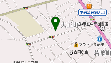 白龍ラーメンの地図画像