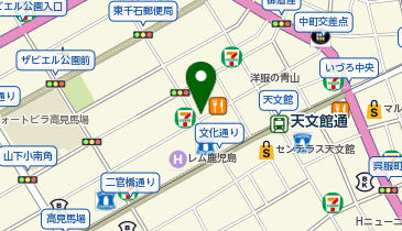 天下一品 (天文館店)の地図画像