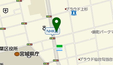 肉そば藤七の地図画像