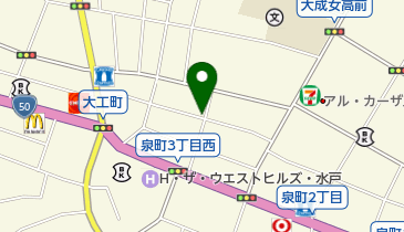 ひとくち餃子 まるしんの地図画像