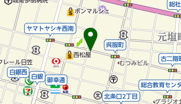 姫路麺哲の地図画像