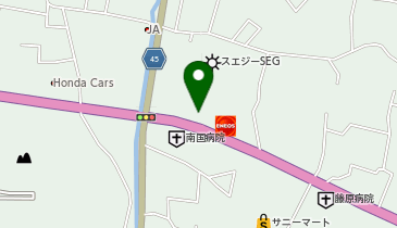 味千拉麺 (南国店)の地図画像