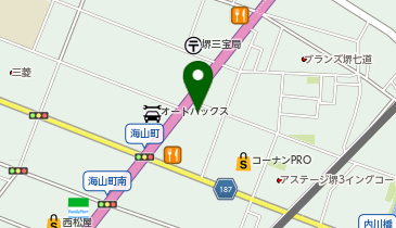 河童ラーメン本舗 (堺店)の地図画像