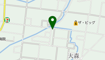 はまや食堂の地図画像