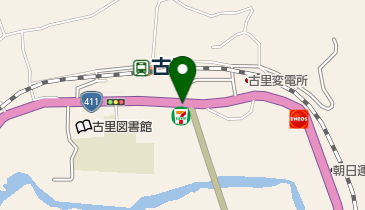 はらしま食堂の地図画像