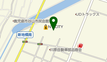 我流風 (ニシムタ谷山店)の地図画像