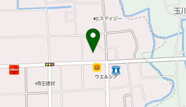 麺屋 明星の地図画像