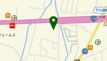 ラーメンキャロルの地図画像