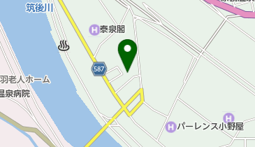 味処ちくごの地図画像