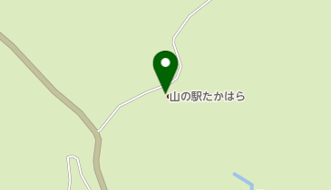 山の駅 たかはらの地図画像