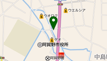 一心亭の地図画像