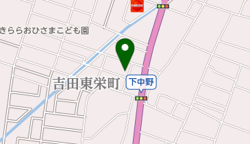 磨きの町のラーメン屋 味我駆の地図画像