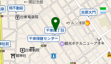 蜀食成都の地図画像