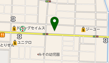 博多ラーメン鶴亀堂 (太田新井町店)の地図画像