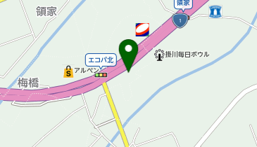 ゆで太郎 (掛川店)の地図画像