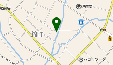 ラーメンの味楽の地図画像