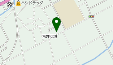 あらい食堂の地図画像