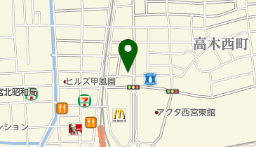 拉麺 水輝の地図画像